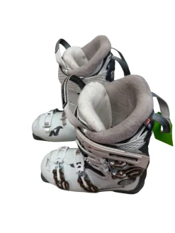 Used Nordica SPORT MACHINE 85W Womens Ski Boots White 245 MP - W07.5