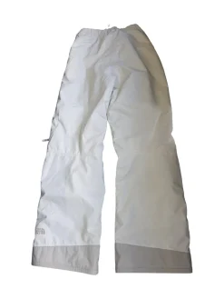 Used North Face WOMENS FREEDOM PANTS MEDIUM TALL Snow Pants M White MD Tall