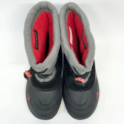 Used North Face YOUTH BOOTS Snow/Hunt/Hike Boots Y Black And Grey Junior 04