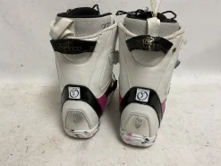 Used Northwave GRACE Girls Snowboard Boots Pink And White Junior 05