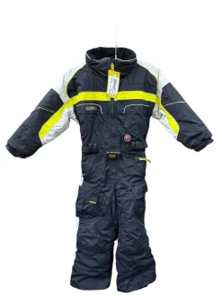 Used Obermeyer YTH Sz 4 Snow Suit - Black and Grey