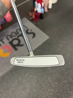 Used Odyssey WHITE HOT 2 CENTER SHAFT Mens Putter LH