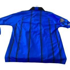 Used Official Sports REF SOCCER SHIRT Soccer Top Adt Royal Blue LG