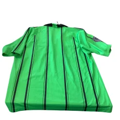 Used Official Sports REF SOCCER SHIRT Soccer Top Adt Green LG