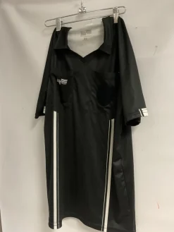 Used Official Sports USSF ECONOMY REF SHIRT Soccer Top Adt Black SM