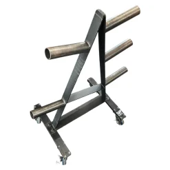 Used Olympic Weight Stand on Wheels