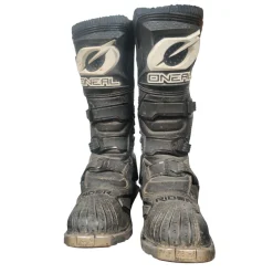 Used Oneal RIDER Mens Motocross Boots Black Senior 8