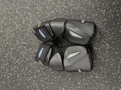Used ONYX Lacrosse Arm Pads/Guards Black LG