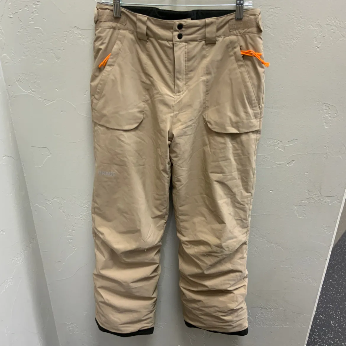 Used ORAGE Snow Pants Y Tan LG