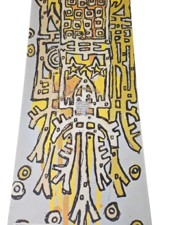 Used ORIGINAL SIN REJOICE Boys Snowboard Only White 140 cm
