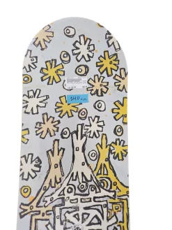 Used ORIGINAL SIN REJOICE Boys Snowboard Only White 140 cm