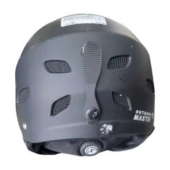 Used OUTDOOR MASTER HELMET MD Snowsport Helmet Adult Black MD