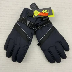 Used Outerwear Boys Gloves Black Junior