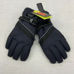 Used Outerwear Boys Gloves Black Junior