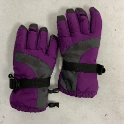 Used Outerwear Girls Gloves Purple S/M