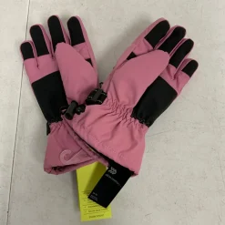 Used Outerwear Girls Gloves Pink Junior
