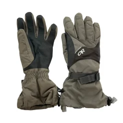 Used Outerwear Mens Gloves Grey MD