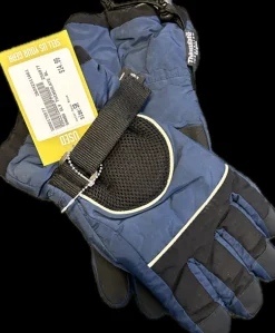 Used Outerwear Mens Gloves Navy Blue Senior
