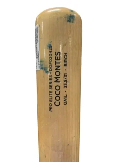 Used OVERFLY 33.5 PRO ELITE BIRCH BB/SB Wood Bat 33 1/2
