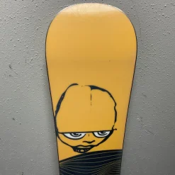 Used OXYGEN JOKER Boys Snowboard Only Yellow 129 cm