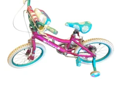 Used Ozone MYSTERIOUS 500 Training Wheel Bike Girls Pink 18"