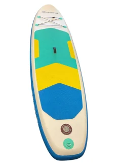 Used PADDLE BOARD SET SUP Board White 10Ft 6In