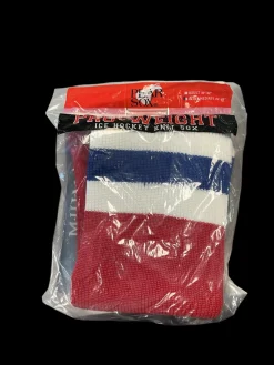 Used Pearsox Hockey Sock White/Red/Navy 32"