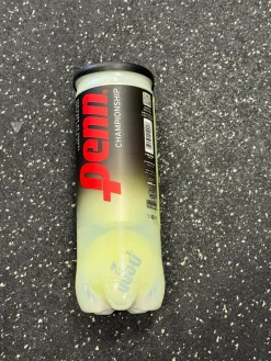 Used Penn CHAMPIONSHIP NEW 3 PACK 3-ball Tennis Canister