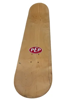 Used PEP Wheels Skateboard Deck 7 3/4"