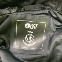 Used PICTURE ASTRAL SNOW JACKET Outerwear Heavy Jacket M Black SM