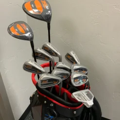 Used Pinemeadow ZR 3.0 Mens Package Set RH Red 13 Piece