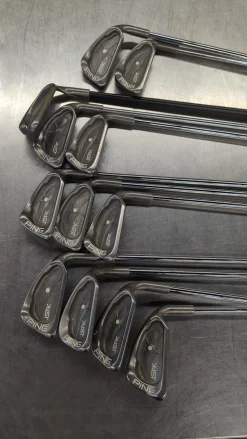 Used Ping ISI K IRON SET Mens Package Set RH Silver 12 Piece