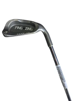 Used Ping ZING 5 IRON LACK DOT Mens Individual Iron RH 5 Iron