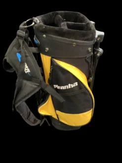 Used PIRAHNA Jr Stand Bag Black And Gold