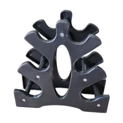 Used PLASTIC DUMBELL STAND Weight Stand