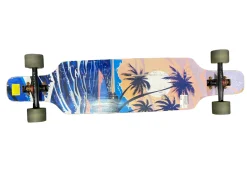 Used PLAY SHION LONGBOARD Longboard Black Long