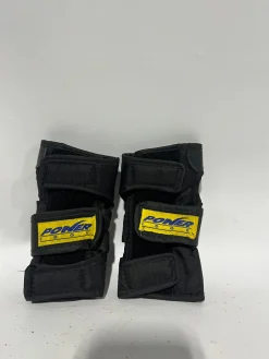 Used POWER EDGE WRIST PADS Bike Hand Pads Black MD