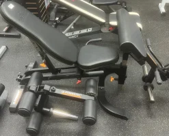 Used POWERTEC/LEG CURL/ARM CURL FID Bench