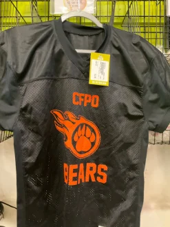 Used PRACTICE JERSEY YL FB Top Adult Black LG