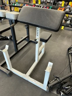 Used PREACHER CURL BENCH Arm Curl Bench