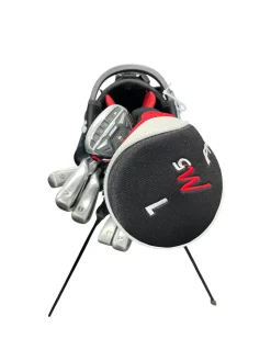 Used Precise M5 Mens Package Set RH Black And Red 10 Piece