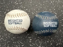 Used Primed 12 WEIGHTED SOFTBALLS BB/SB Training Aid