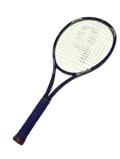 Used Prince ATTACK 21 Adult Tennis Racquet Navy Blue 4 3/8