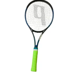 Used Prince GRAPHITE COMP LX OS Adult Tennis Racquet Navy Blue 4 1/2