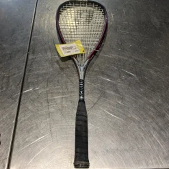 Used Prince POWER FAN EXTREME Adult Squash Racquet Maroon Unknown