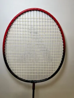 Used Pro Kennex PRO KENNEX B-200 Adult Badminton Racquet Black And Red 3 3/8"
