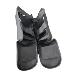 Used PRO MMA SHIN GUARDS Martial Arts Shin Pads Black LG