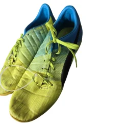 Used Puma EVOPOWER 3.3 TURF SHOE Soccer Turf Shoes Yellow Senior 10.5