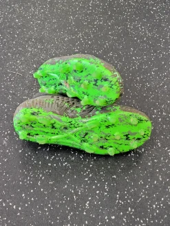 Used Puma Soccer Cleats Green Junior 03.5