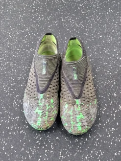 Used Puma Soccer Cleats Green Junior 03.5